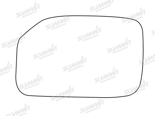 Summit Heated Base Plate With Standard Mirror Glass fits Peugeot 106 91 to 03 RHS Summit - Bars 4 Cars