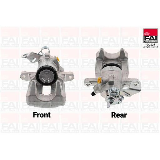 FAI Brake Caliper Assembly Rear Left fits Citroën C4 2004-2011 1.4 1.6 2.0