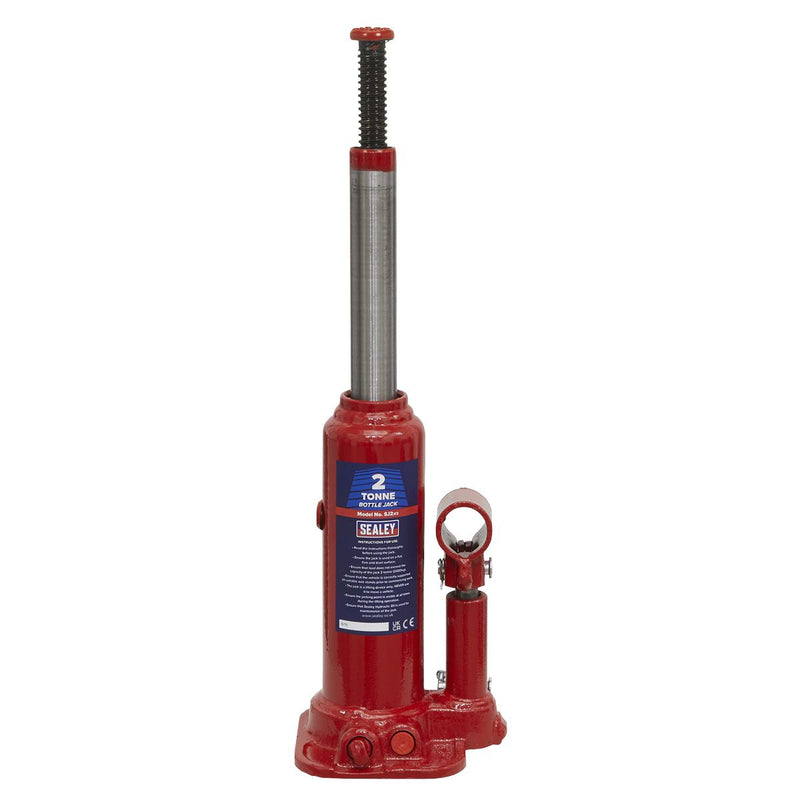 Sealey Bottle Jack 2 Tonne SJ2 Sealey - Dynamic Drive