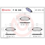 Brembo Front & Rear Brake Discs & Pads fits Nissan X-Trail 2014 on