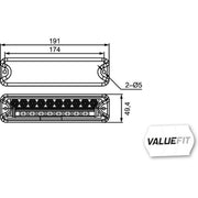 Hella Tail Light / Lamp LED Left
