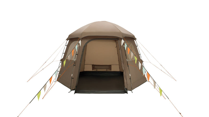 Easy Camp Sandland Yurt Tent Dark Sand 6 Person Easy Camp - Dynamic Drive