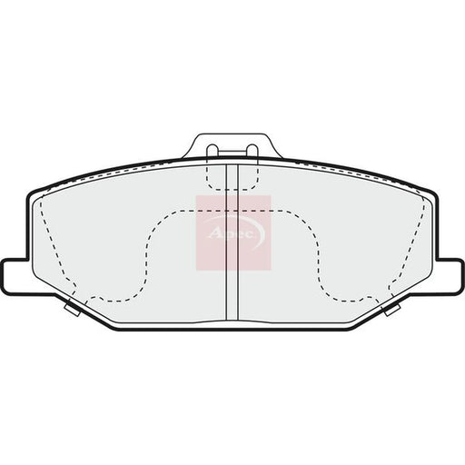 Apec Front Brake Pad Set PAD1123