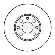 Borg & Beck Front & Rear Brake Discs & Pads fits Vauxhall Astra 1991-1998 1.4
