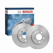 Bosch 2 x Solid Front Brake Discs 0986478870-x2