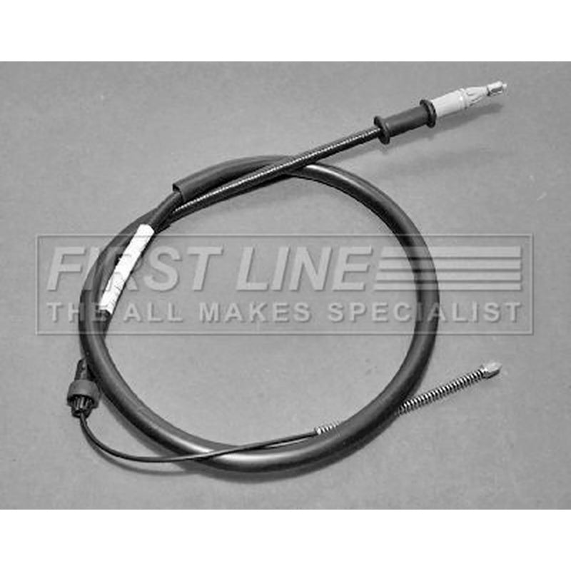 First Line Handbrake Cable Right Rear fits Nissan Kubistar 2003-2009 1.2 1.5 1.6