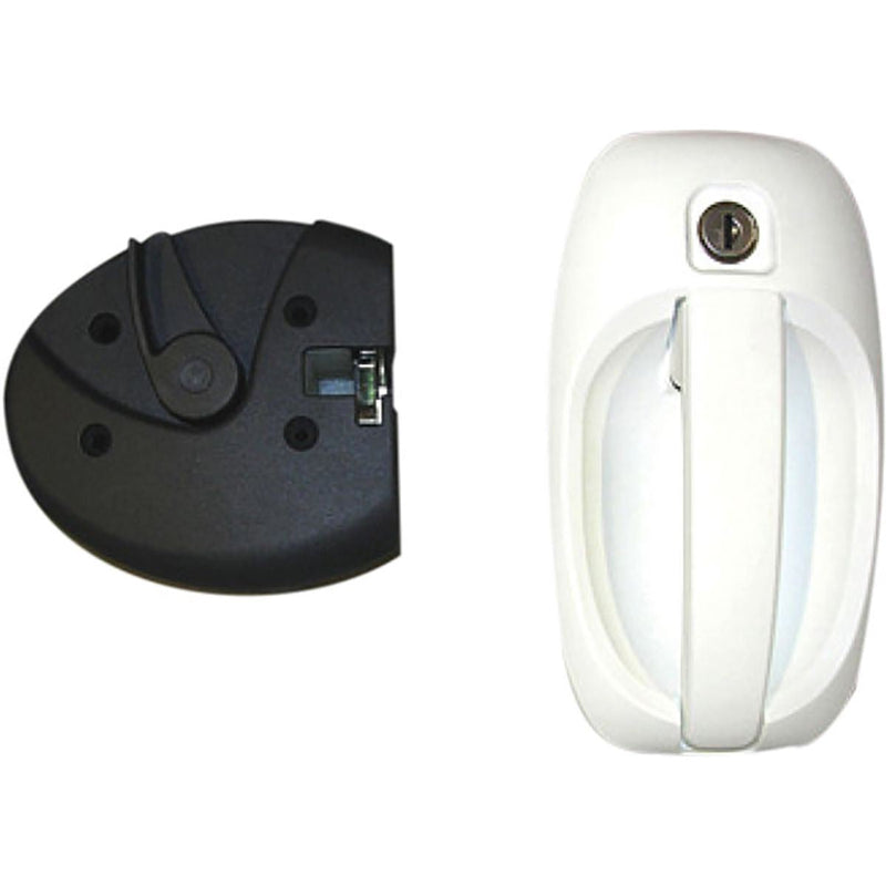 Smart Pro Tek White Lock System (Right Hand) Caravan/Motorhome Part Nova - Dynamic Drive