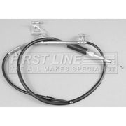 First Line Handbrake Cable Left Rear fits Audi A6 C5 1997-2005