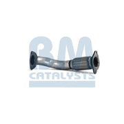 BM Catalysts Exhaust Pipe OD fits Opel Astra K 2019-2021 1.2 1.4