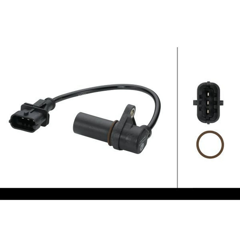 Hella Crankshaft Position Sensor fits Opel Astra G 2003-2009 1.7