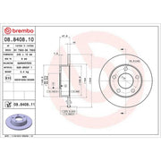 Brembo Front & Rear Brake Discs & Pads fits Audi A4 B5 1997-2001
