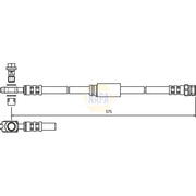NAPA Brake Hydraulic Hose Line Front fits Audi A3 2003-2013