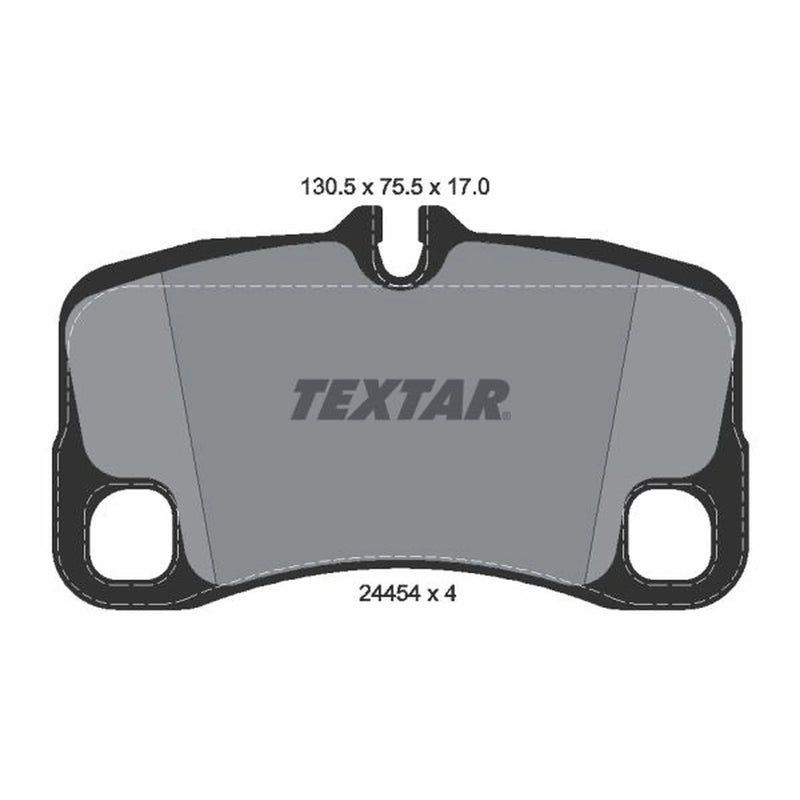Textar Rear Brake Pad Set 2445403