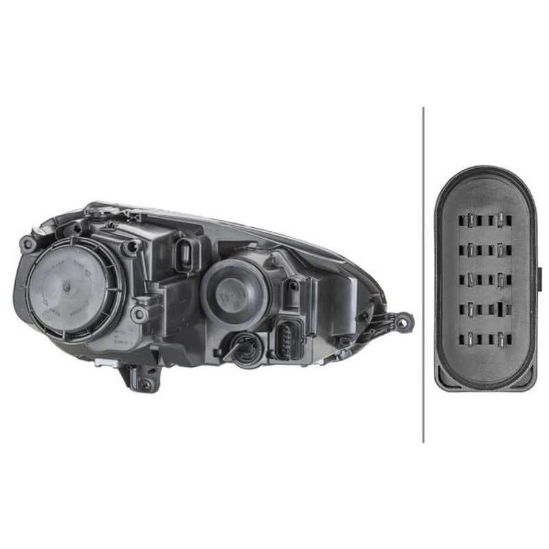 Hella Headlight Headlamp H7/H7 Right fits VW Golf V 2003-2009 1.4 1.6 1.9 2.0