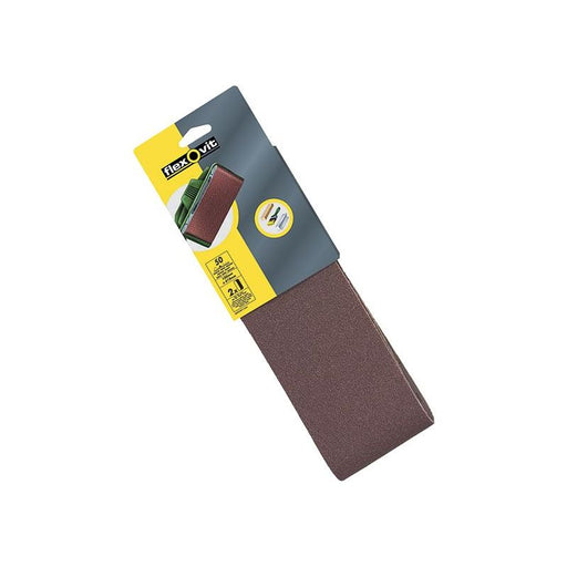 Flexovit Cloth Sanding Belt 610 x 100mm Coarse 50G (Pack 2) Flexovit - Dynamic Drive