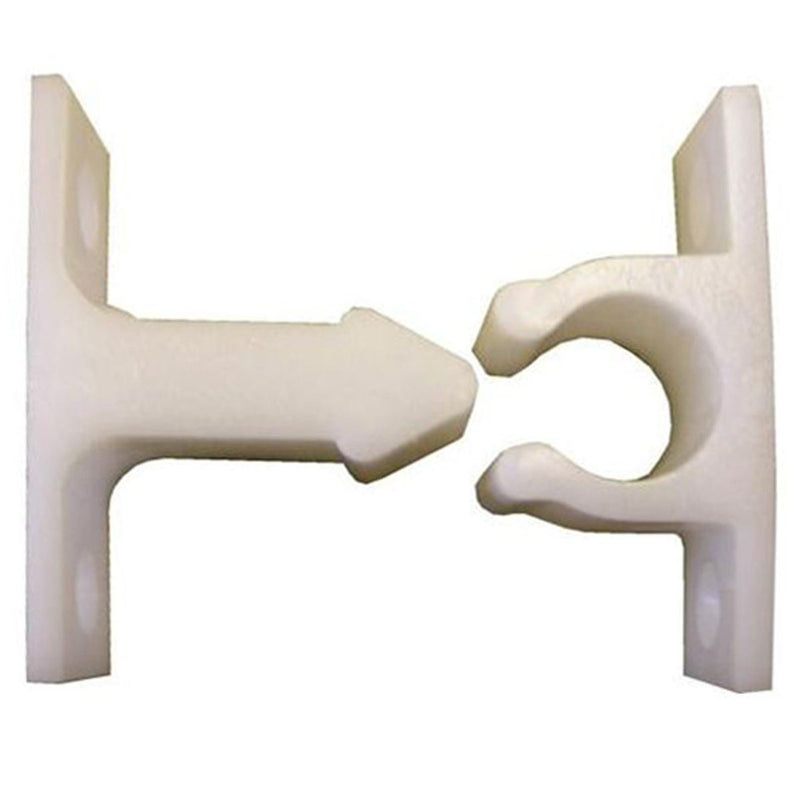 Horseshoe Catch Nylon White for Caravan/Motorhomes Nova - Dynamic Drive