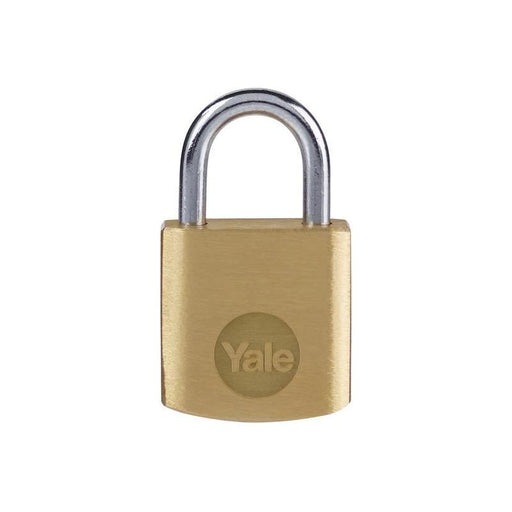 Yale Locks Brass Padlock 20mm Yale Locks - NN4 Online
