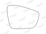 Summit Stick-On Standard Mirror Glass fits VW Polo 09 to 13 RHS Summit - Bars 4 Cars