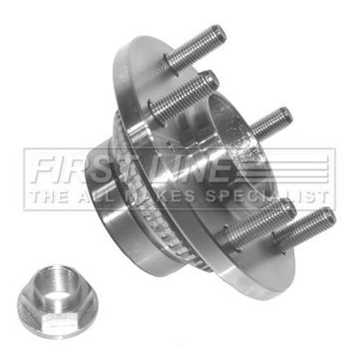 First Line 2 x Wheel Bearing Kits fits Hyundai Trajet 2000-2008 2.0 2.7