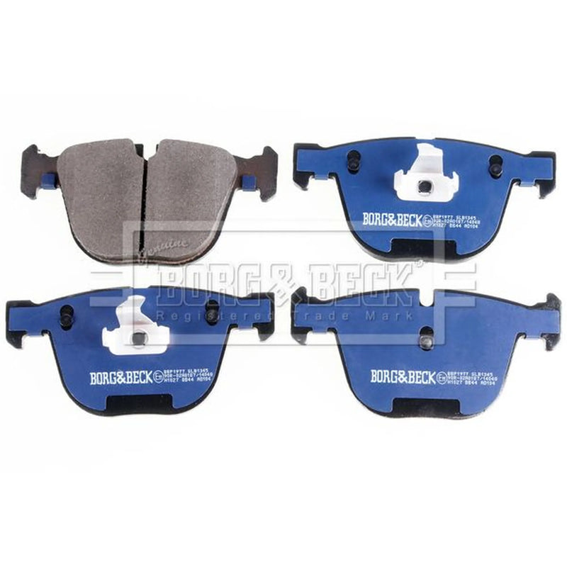 Borg & Beck Rear Brake Vented Discs & Pads fits BMW 5 2003-2010