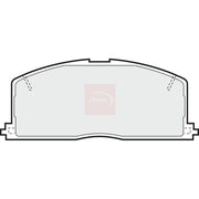 Apec Front Brake Pad Set fits Toyota Camry 1982-1986 1.8 2.0