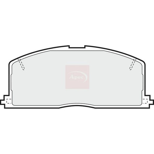 Apec Front Brake Pad Set PAD421