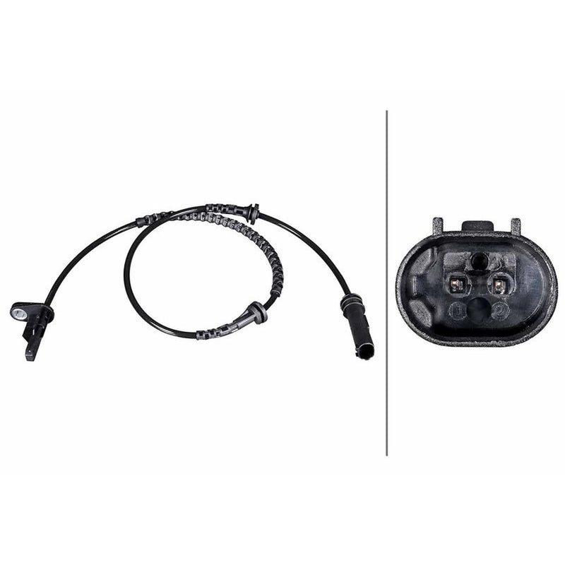 Hella ABS Wheel Speed Sensor Front fits BMW 1 2019-2020
