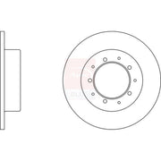 Apec Front & Rear Brake Discs & Pads fits Land Rover Range Rover 1970-1990 3.5