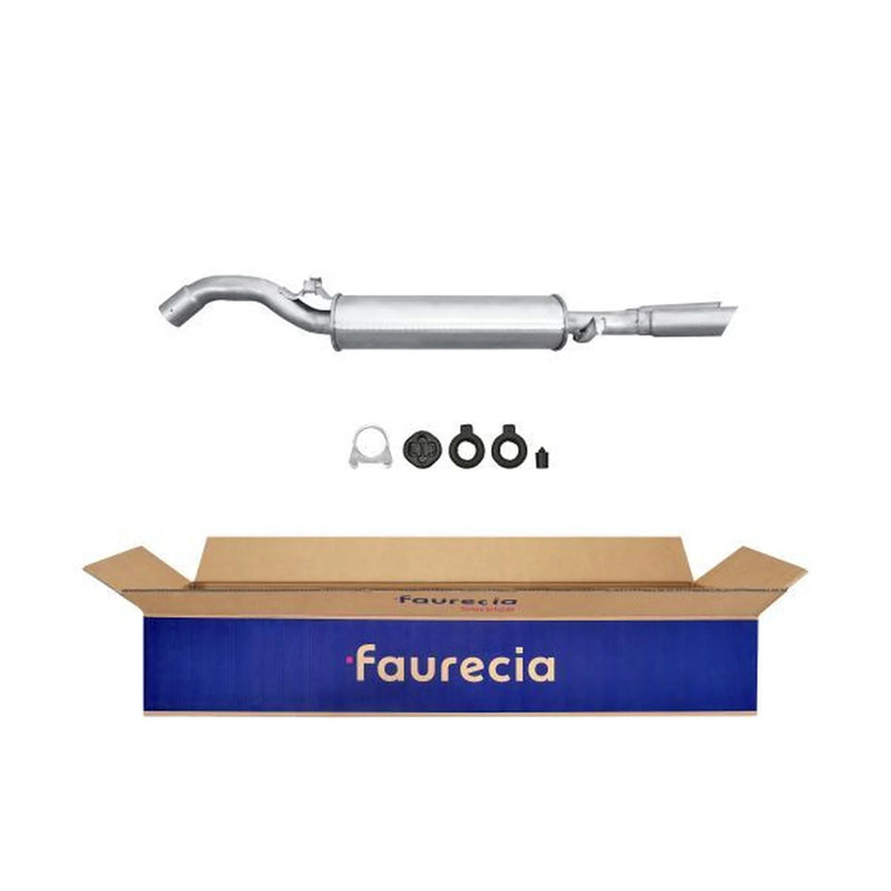 Hella End Silencer Rear fits VW Golf 1983-1991 1.8