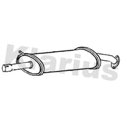 Klarius Box With Centre Pipe Centre fits Toyota Rav 4 III 2006-2013 2.0