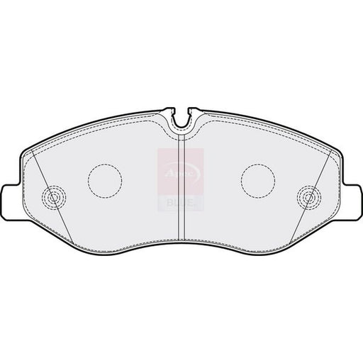 Apec Front Brake Pad Set fits Mercedes-Benz V-Class 2014-2015