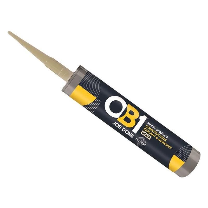 Ob1® Hybrid Sealant & Adhesive Beige 290ml OB1® - Dynamic Drive