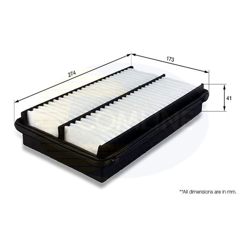 Comline Engine Air Filter fits Honda Accord 1998-2003 1.8 2.0 2.3