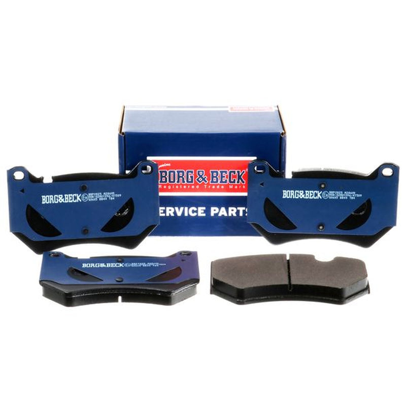 Borg & Beck Front Vented & Rear Vented Brake Discs & Pads fits Audi Q5 2018 on