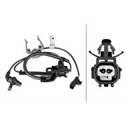 Hella ABS Wheel Speed Sensor Front fits Lexus Rx 2008-2015