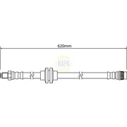 NAPA Brake Hydraulic Hose Line Rear NBH1172