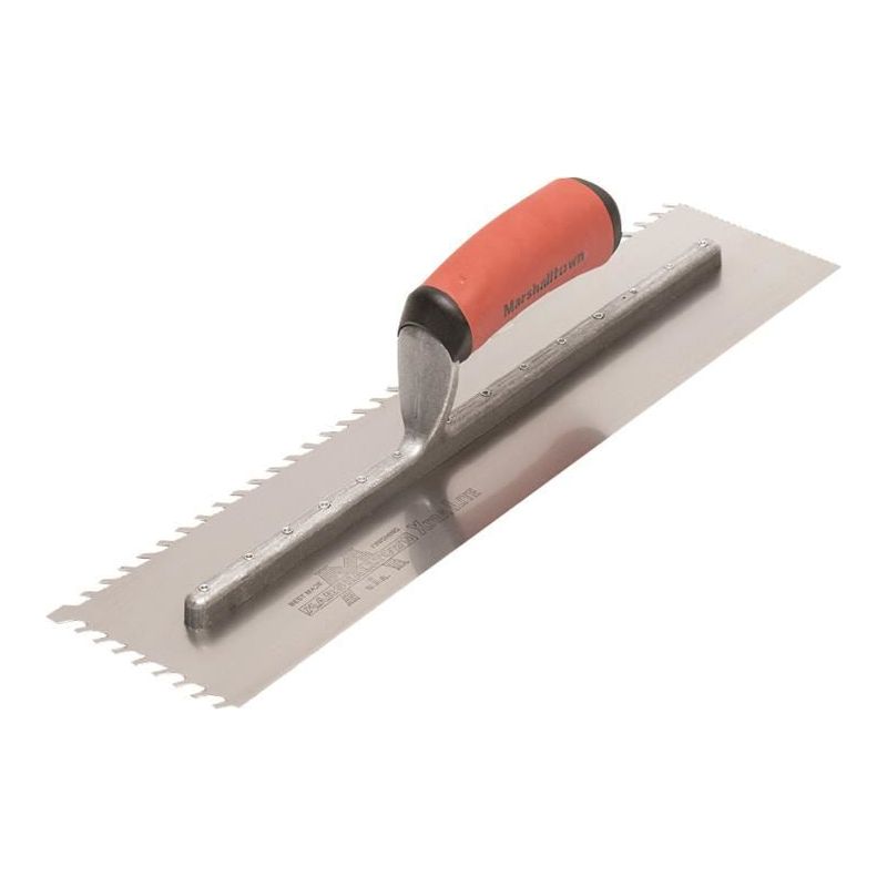 Marshalltown LayFlat 6mm Notch Trowel 16 x 4in Marshalltown - Dynamic Drive
