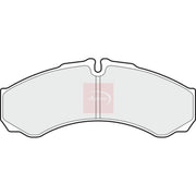 Apec Front Brake Pad Set fits Iveco Daily III 1999-2007 2.8