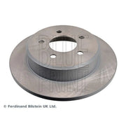 Blue Print 2 x Solid Rear Brake Discs ADA104327-x2