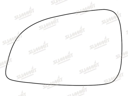 Summit Heated Backing Plate with Standard Glass fits Vauxhall Astra 09-11 LHS Summit - Bars 4 Cars