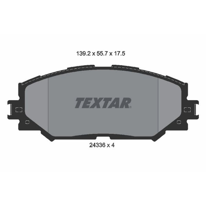 Textar Front Brake Pad Set 2433601