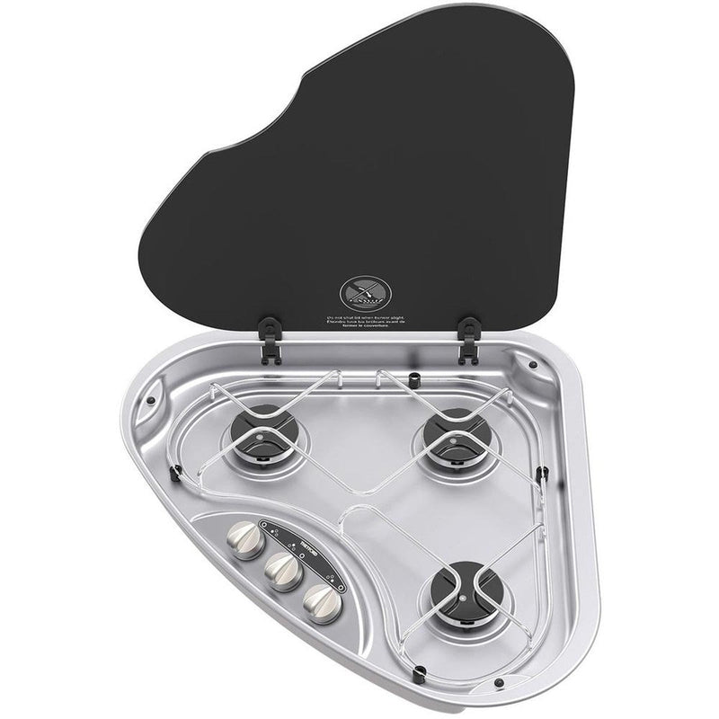 Thetford Series 330 Triangle Hob with Lid Shut Off R/H Thetford - NN4 Online