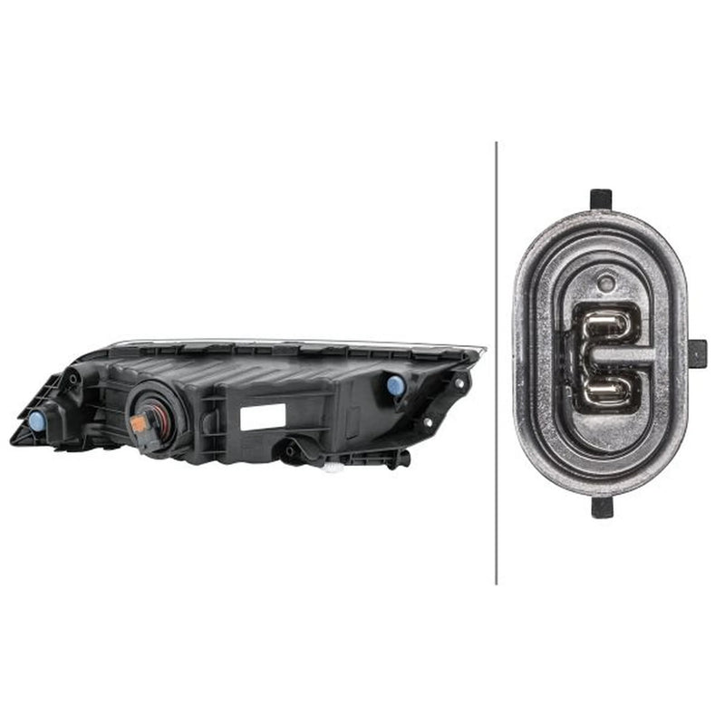Hella Front Left Fog Light H8 fits Skoda Superb III 2015-2024
