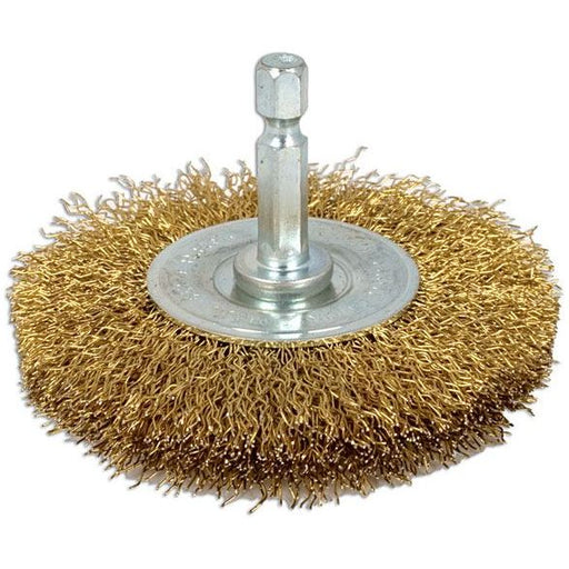 Laser Flat Brush with Quick Chuck 75mm 3146 Laser - Dynamic Drive