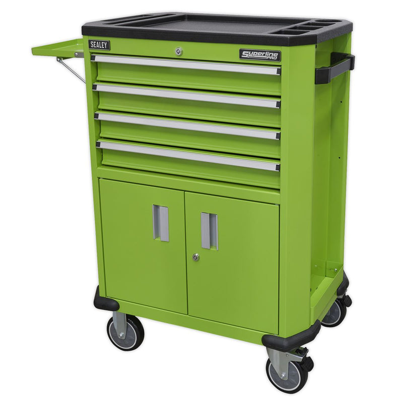 Sealey Tool Trolley with 4 Drawers & 2 Door Cupboard AP980MTHV Sealey - Dynamic Drive