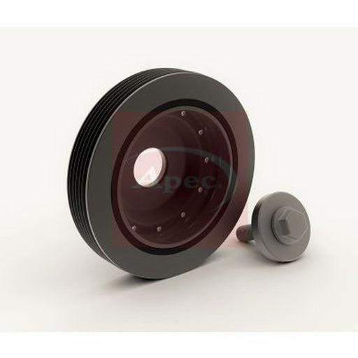 Apec Crank Shaft Belt Pulley fits Renault Clio 1999-2008 1.4 1.6