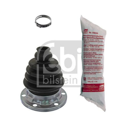 Febi Drive Shaft Bellow Kit transmission sided Rubber 38333