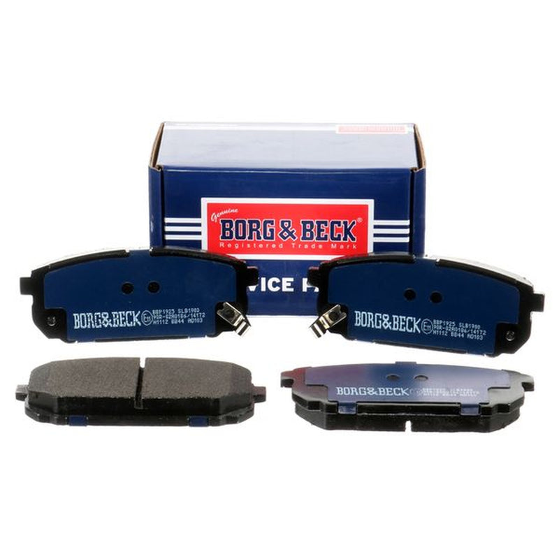 Borg & Beck Rear Brake Discs & Pads fits Kia Sorento I 2002-2011 2.4 2.5 3.5