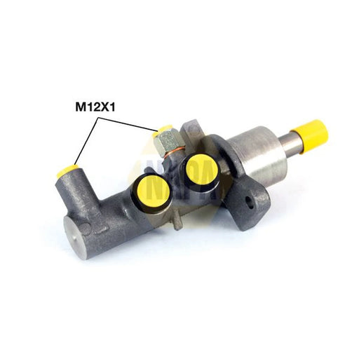 NAPA Brake Master Cylinder Hydraulic Assembly fits Opel Astra G 1998-2009