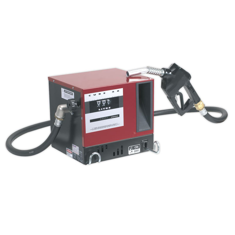 Sealey Diesel/Fluid Transfer System 56L/min Wall Mounting with Meter 230V TP955 Sealey - Dynamic Drive